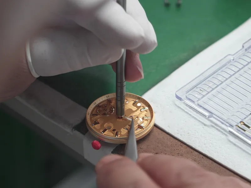 Watch quality control production room