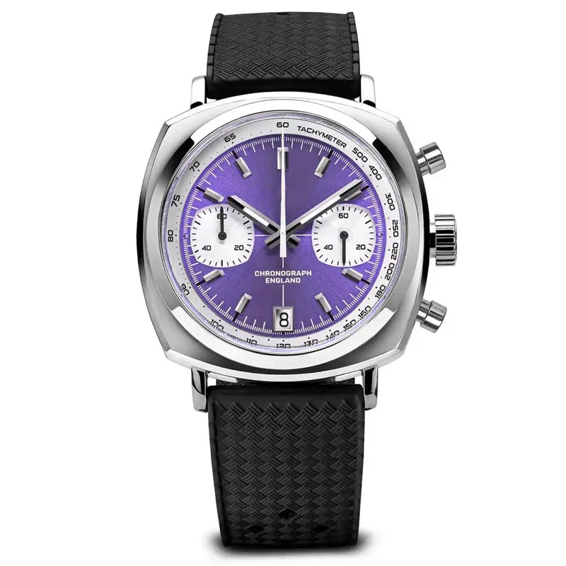 OEM ODM Custom Men's Square Chronograph Watch for Brand Manufacturing