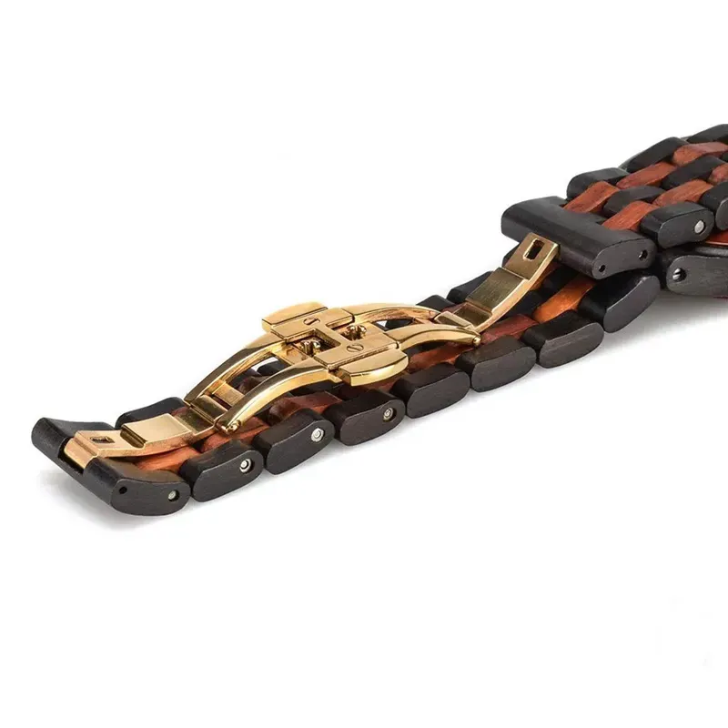 Customized watch strap and case details