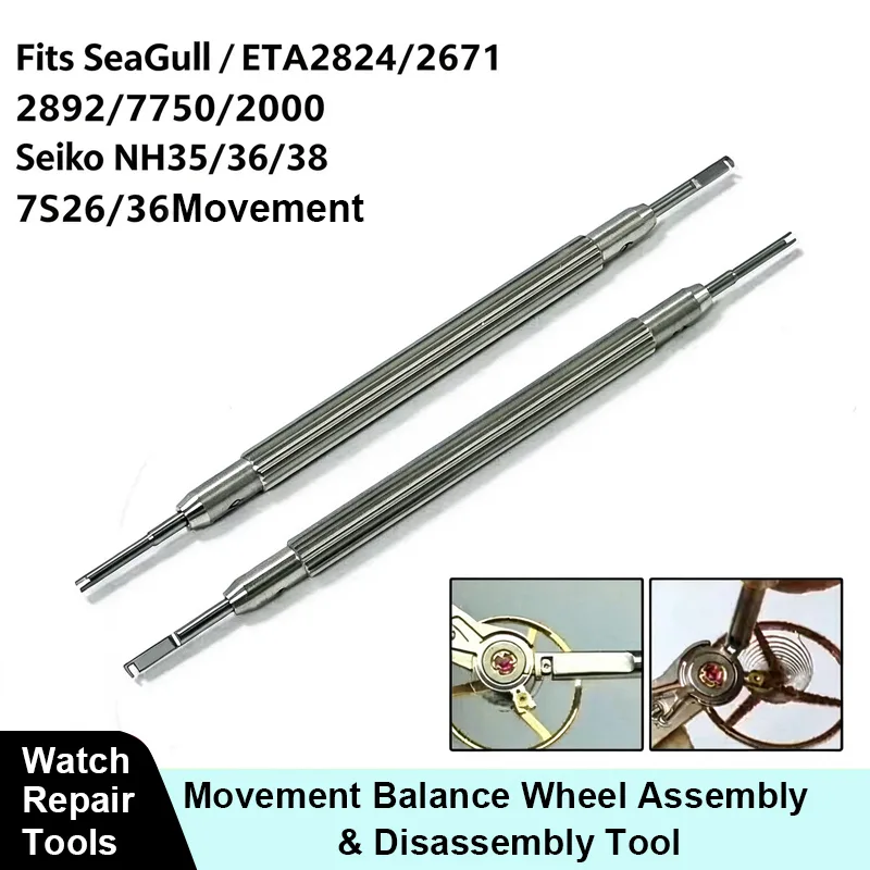 Professional Watch Repair Tools, Watch Disassembly and Assembly Tools, Suitable for Movement Maintenance